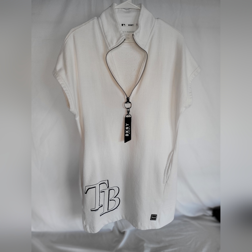Tampa Bay Ray's dress. Size S. White.  Comfy and cute 😍